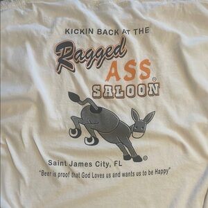 Ragged Ass Saloon Long Sleeve T-shirt